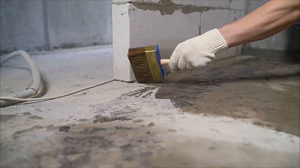 Crawl space vapor barrier installation in Holbrook, NY